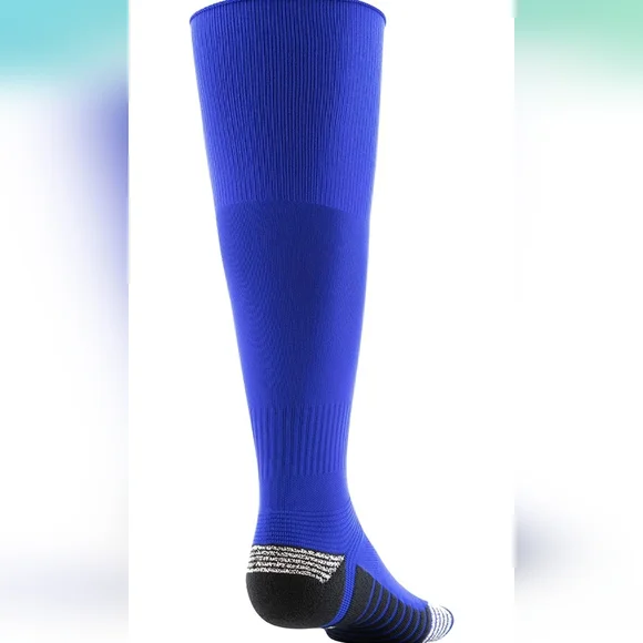Under Armour OTC soccer Over the calf performance sport athletic sock blue Med - Picture 6 of 12